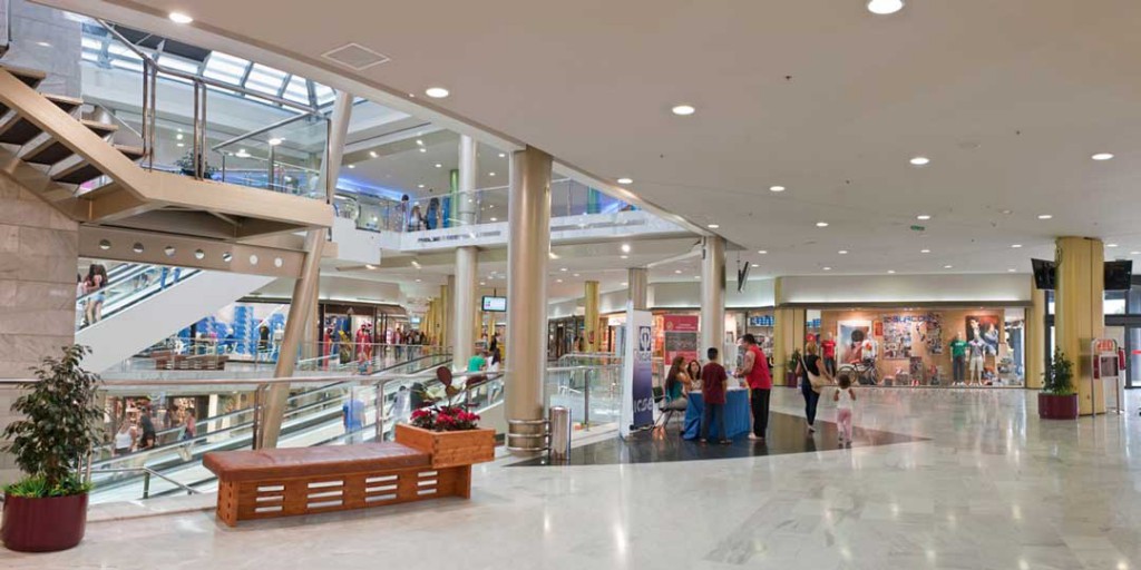 Shopping center Las Arenas in de stad Las Palmas